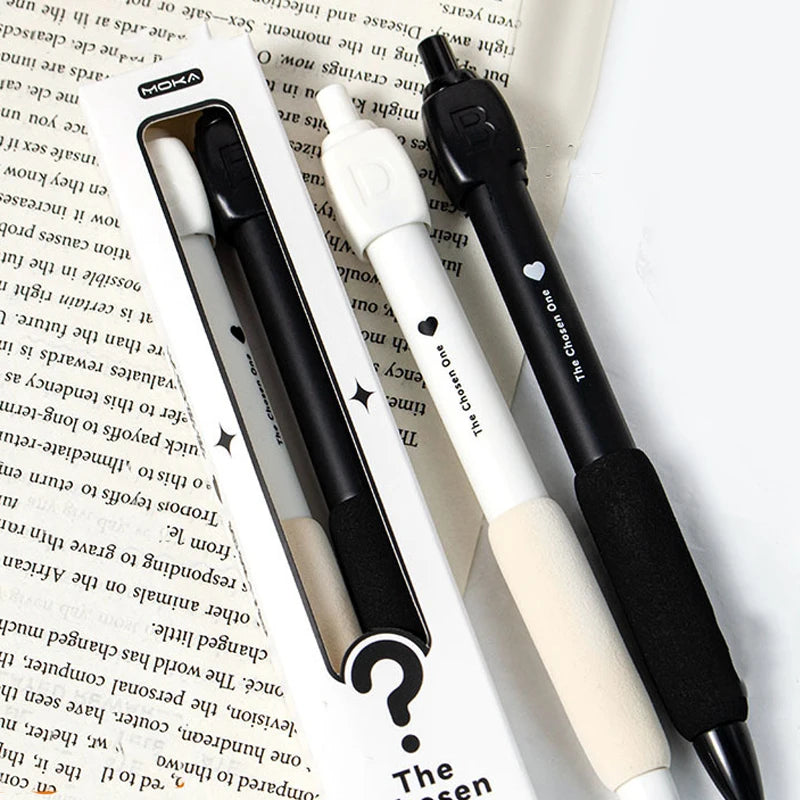 Funny Rotating Answer Gel Pen – Novelty Spinning Student Gift Novelty Gel Pen Babs