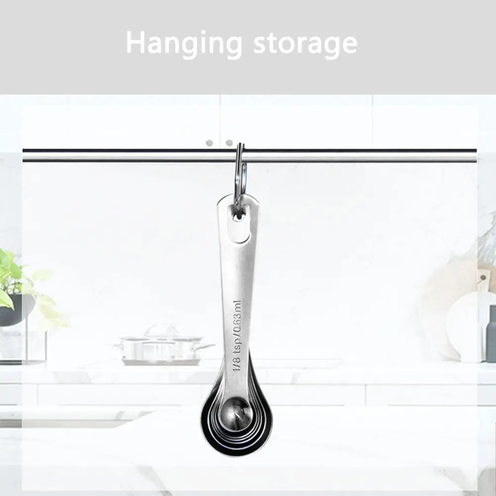 304 Stainless Steel Measuring Cups & Spoons Set – 7/15/16 Pcs Measuring Cups Set Babs