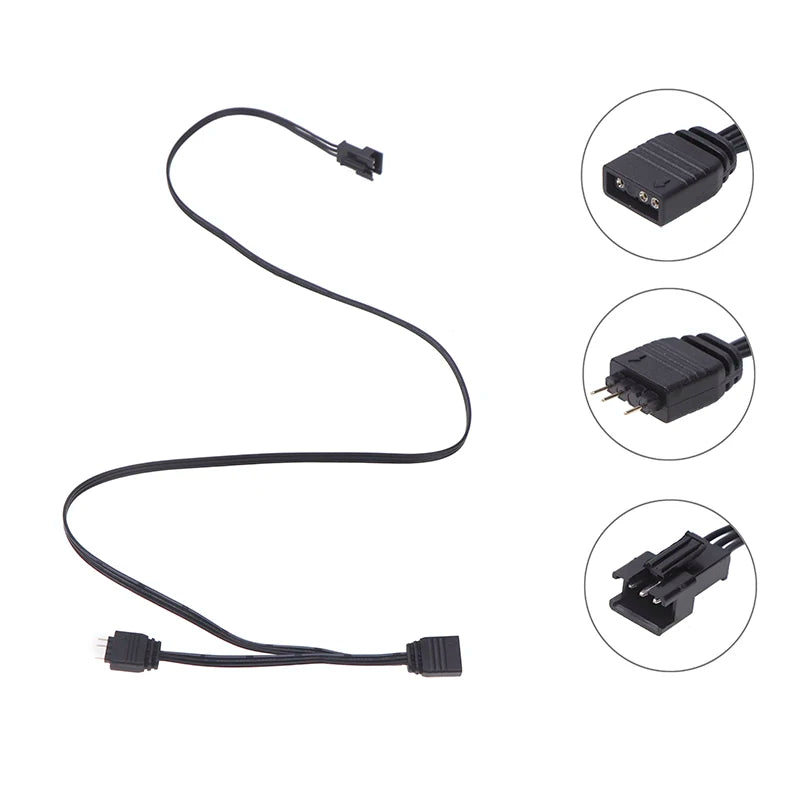 DRGB 5V 3-Pin ARGB Motherboard Adapter Cable – PHANTEKS ARGB Adapter Cable Babs