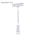 Plastic Shelf Clamp Price Label Tag Sign Display Holder Sign Display Holder Babs S