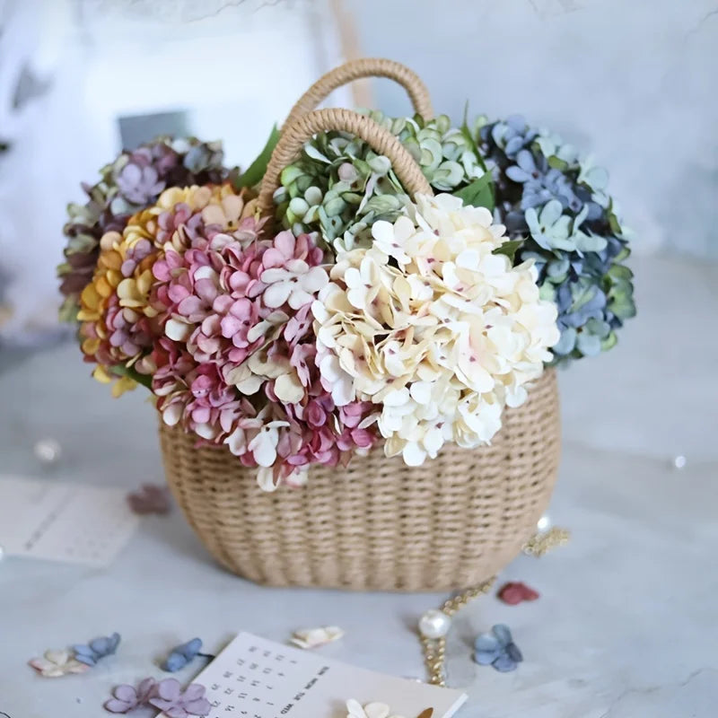 Silk Hydrangea Artificial Flowers – Wedding & Home Décor Artificial Silk Flowers Babs