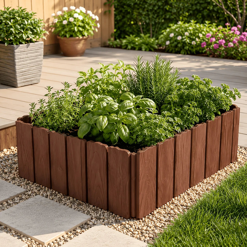 Flexible Splicable Garden Fence Decorative Yard Border – 3/6 Pcs Garden Border Fence Babs