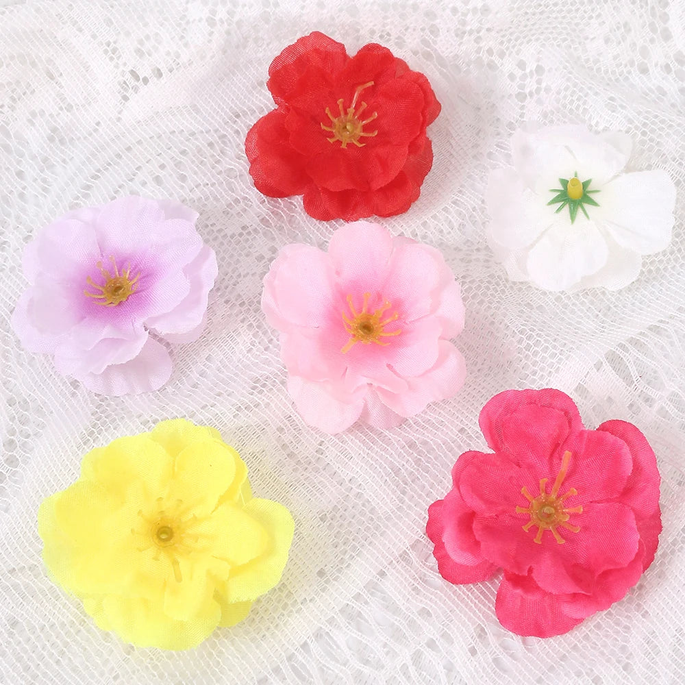 10/20Pcs Silk Artificial Chrysanthemum Flower Heads | Wedding Decor Artificial Flower Heads Babs