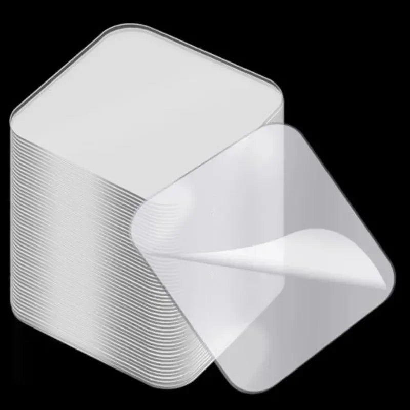 50PCS Reusable Nano Double-Sided Tape – Waterproof & Clear Double-Sided Tape Babs