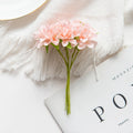 Artificial Silk Carnation Bouquet for Wedding & DIY Décor Artificial Flower Bouquet Babs Champagne 1pc