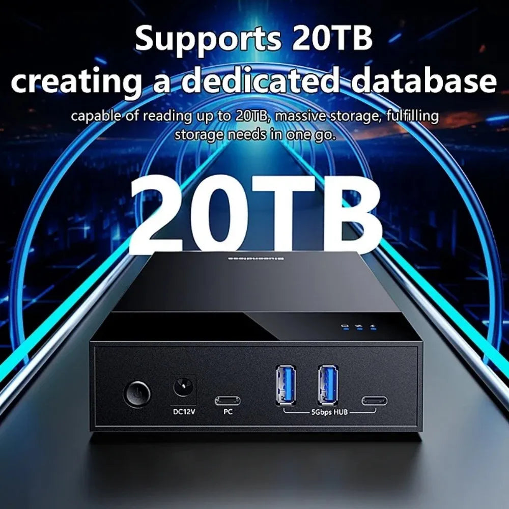 USB 3.0 External HDD Enclosure 2.5/3.5" SATA SSD Hard Drive Hard Drive Enclosure Babs