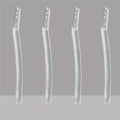 4-Piece Eyebrow Trimmer & Dermaplaning Razor Set – Face & Body Eyebrow Trimmer Set Babs transparent 4PCS