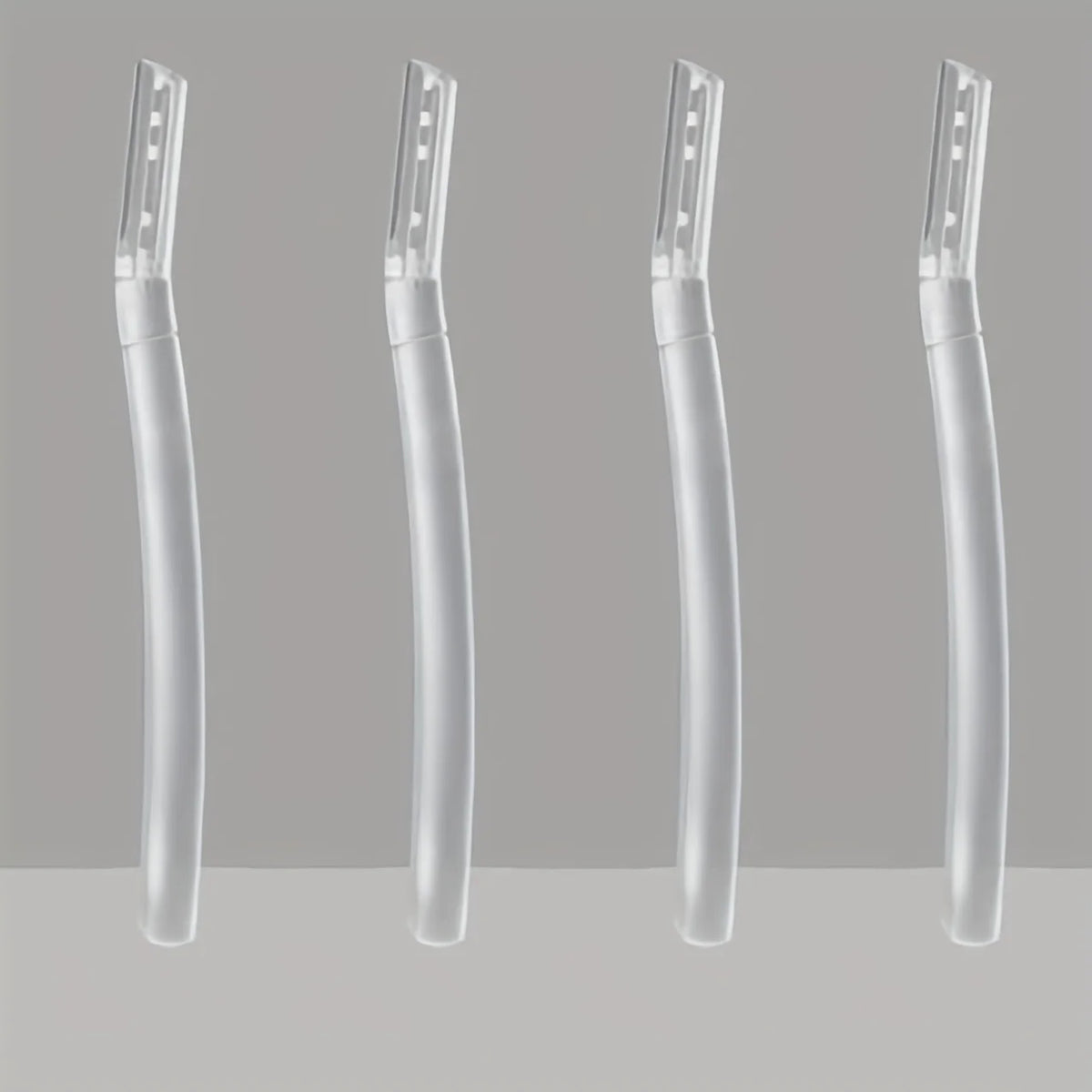 4-Piece Eyebrow Trimmer & Dermaplaning Razor Set – Face & Body Eyebrow Trimmer Set Babs transparent 4PCS