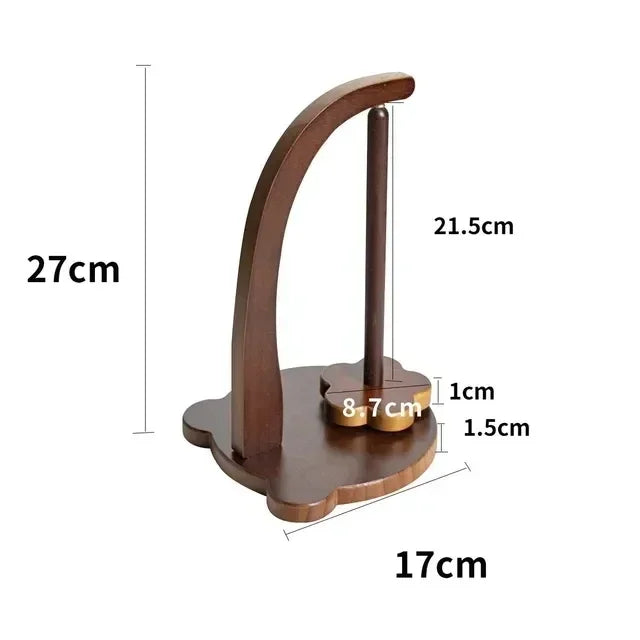 Wooden Magnetic Yarn Ball Holder – Rotating Knitting Spinner Yarn Ball Holder Babs D