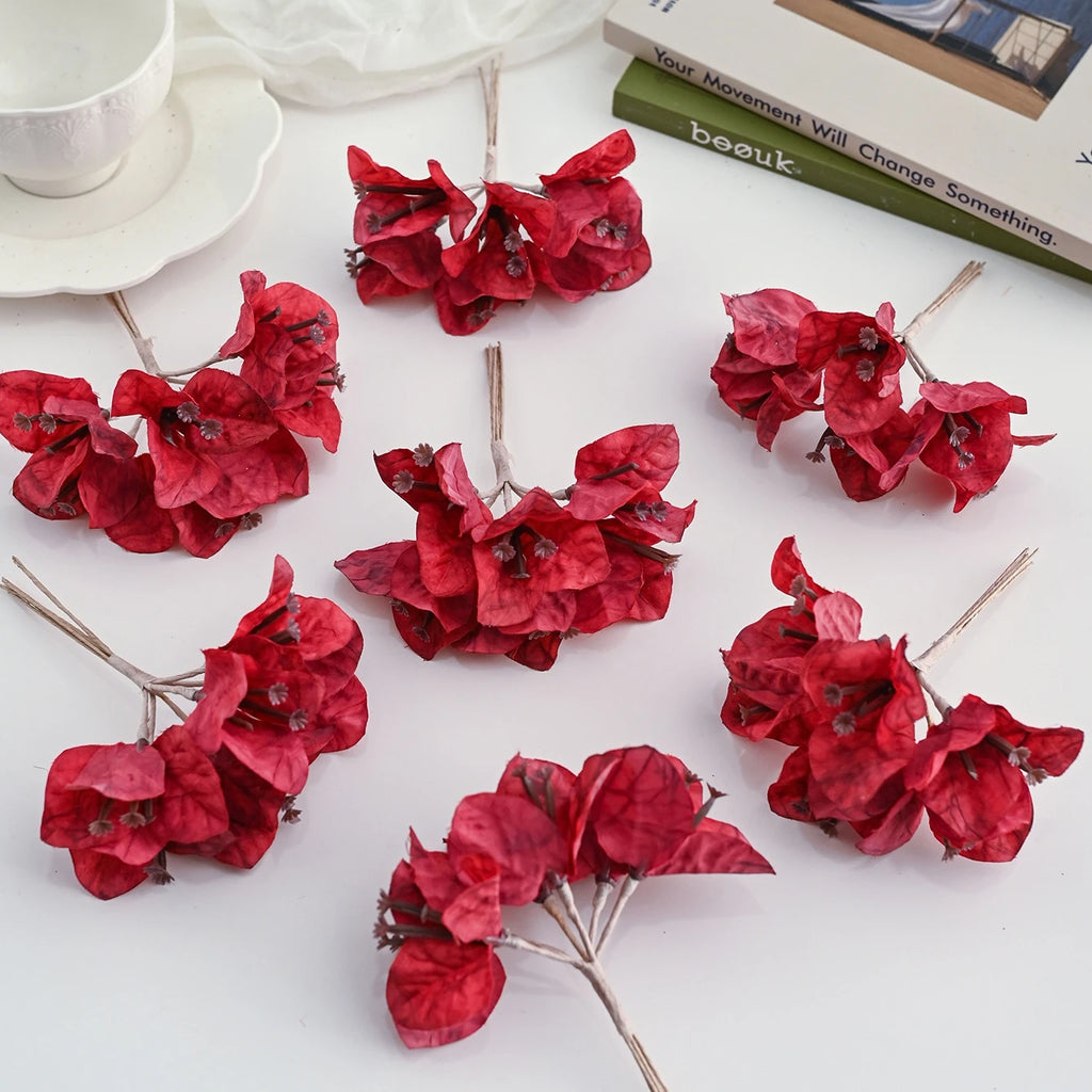 Artificial Bougainvillea Mini Bouquets – Wedding & Home Decor Artificial Flower Bouquet Babs