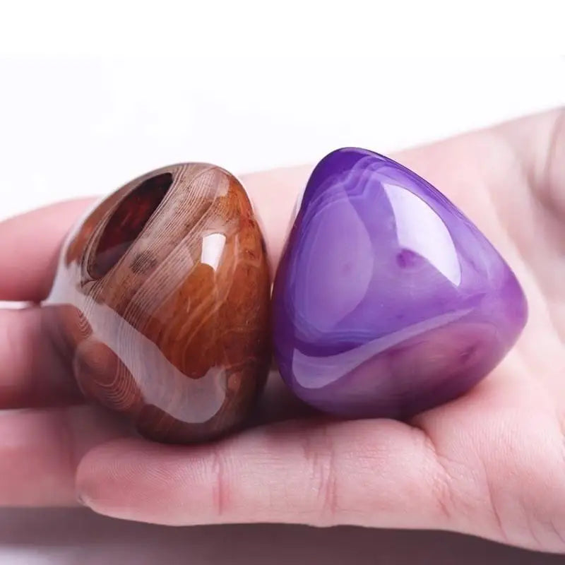 Natural Madagascar Banded Agate Raw Gemstone – Good Luck Gift Raw Gemstone Babs