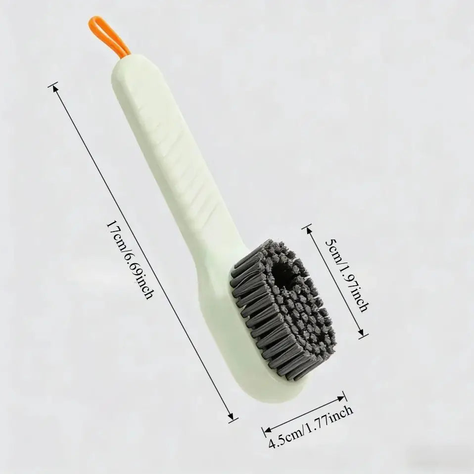 Multifunction Shoe Brush with Auto Soap Dispensing & Soft Bristles Cleaning Shoe Brush Babs