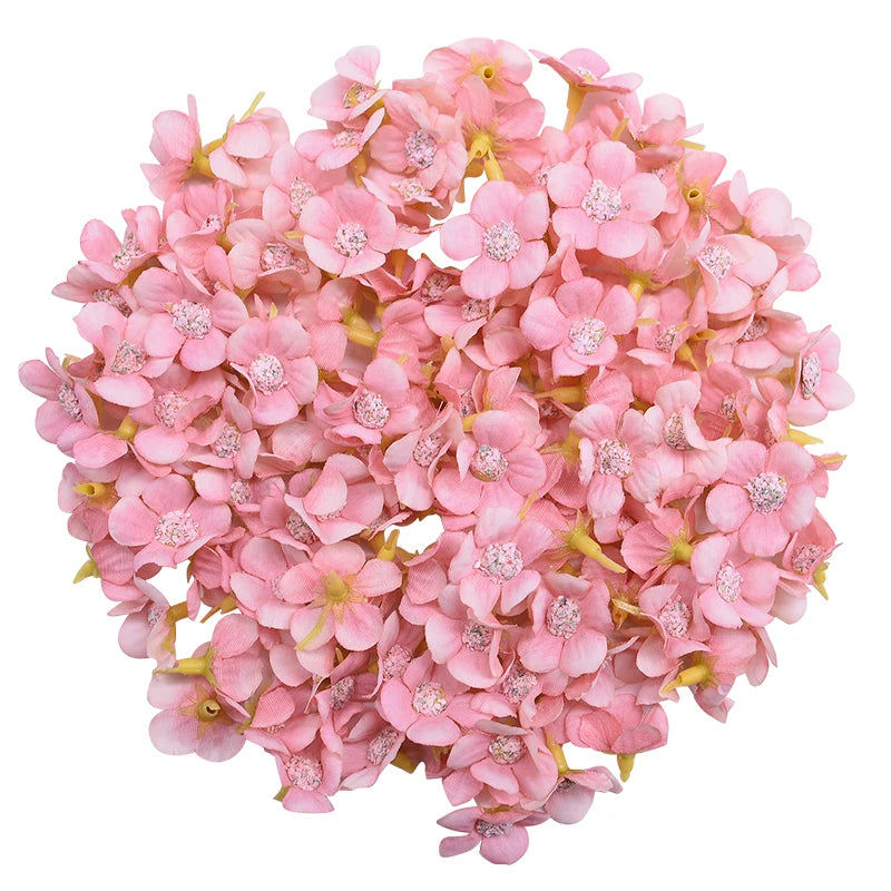 50Pcs 2cm Silk Daisy Flower Heads – Multicolor Artificial Flowers Artificial Silk Flowers Babs F09