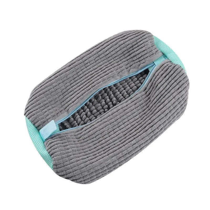 Laundry Shoe Bag for Washer & Dryer – All Shoe Types Laundry Shoe Bag Babs Grey
