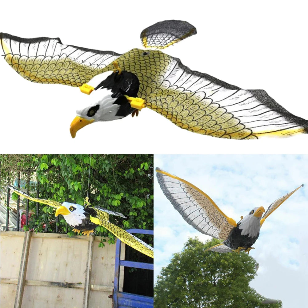 Hanging Hawk Eagle Decoy Bird Repellent – Garden Deterrent Bird Deterrent Decoy Babs