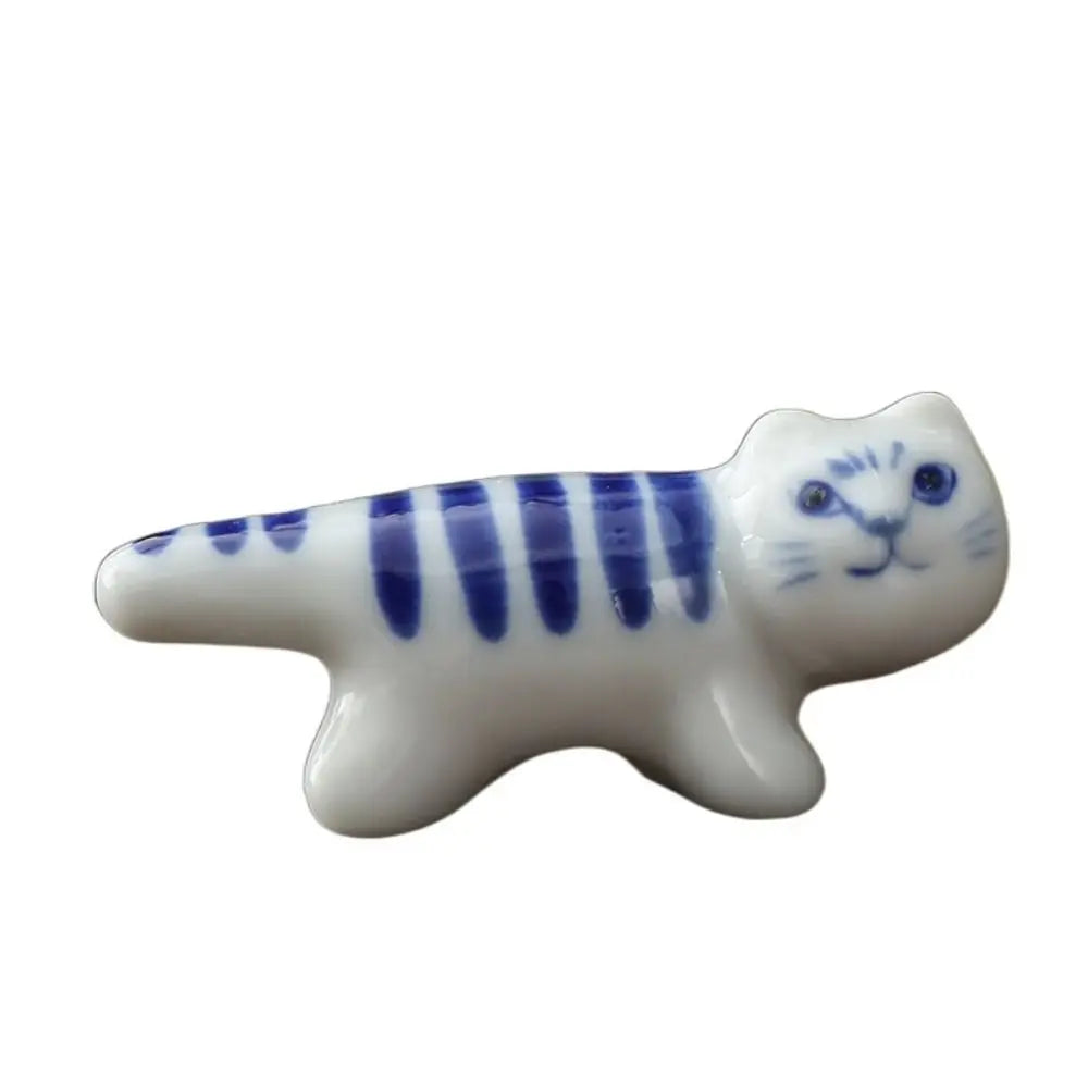 Cute Animal Ceramic Chopstick Holder & Utensil Rest Rack Chopstick Holder Babs 1