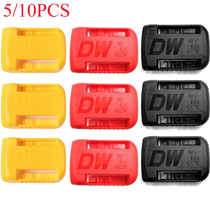 Dewalt Battery Dock Wall Storage Clip 5/10PCS – 14.4–20V Battery Dock Holder Babs