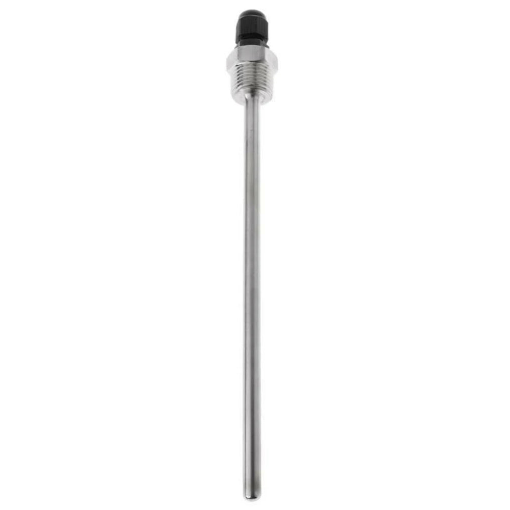 304 Stainless Steel Thermowell G1/2 Thread 30–200mm, 6mm Tube Thermowell Fitting Babs 200mm
