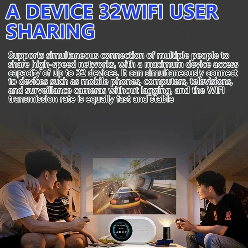 KEBIDUMEI WiFi 6 4G LTE Portable Hotspot – 3000mAh Router Portable WiFi Hotspot Babs