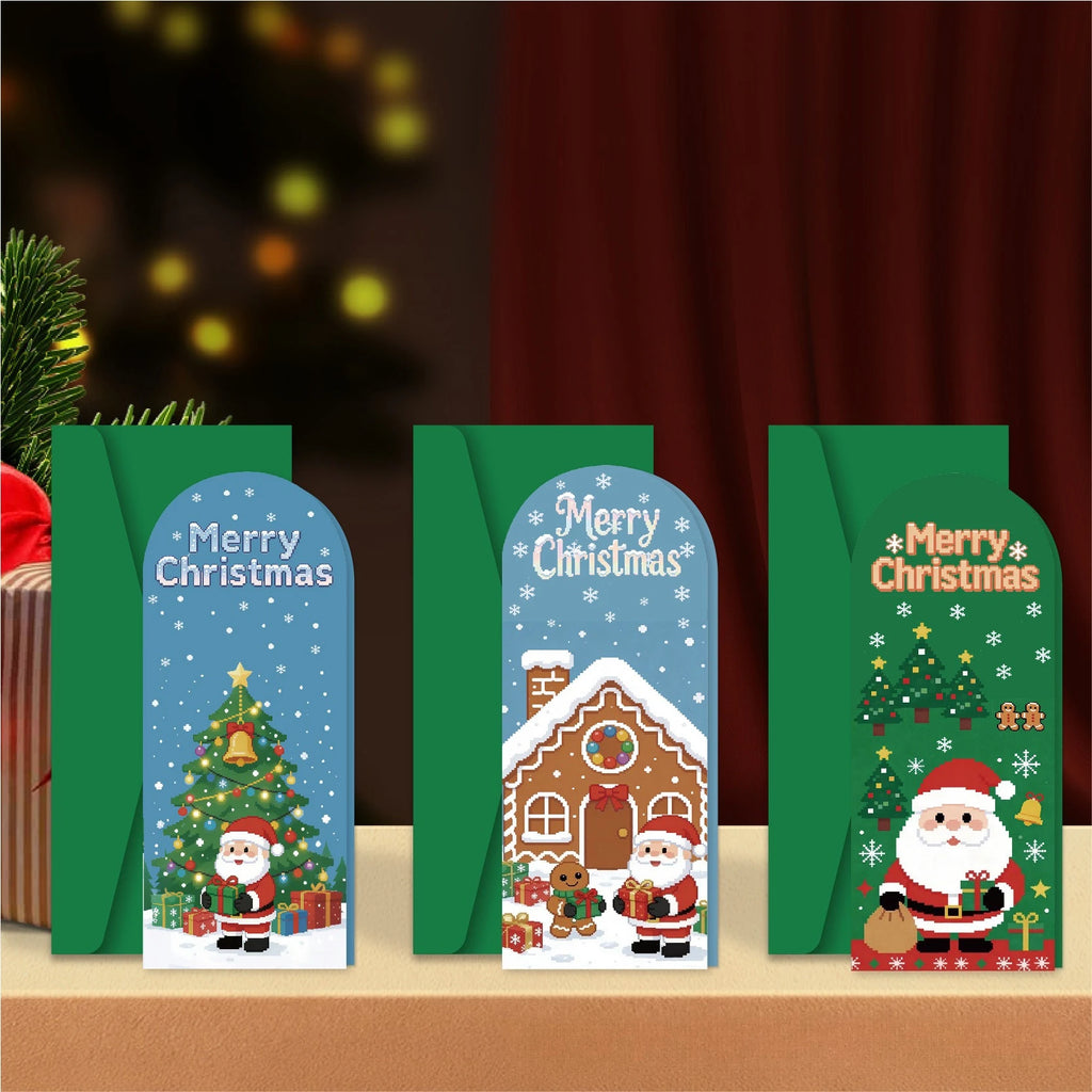 6-Pack Luxury Christmas Greeting Cards – Holiday Gift Cards Christmas Greeting Cards Babs