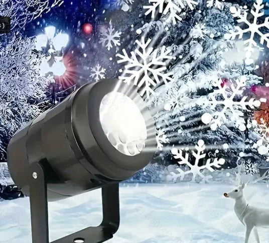 Christmas Snowflake Projector Light – IP65 Waterproof Outdoor Projector Light Babs