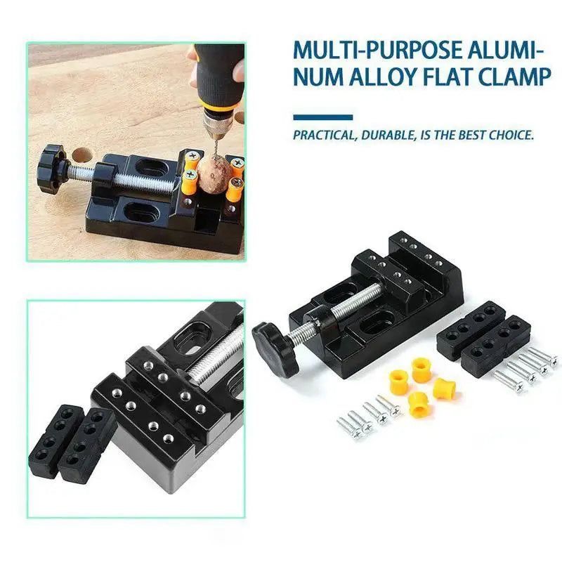 57mm Mini Bench Vise Clamp – Adjustable Drill Press Table DIY Tool Mini Bench Vise Babs