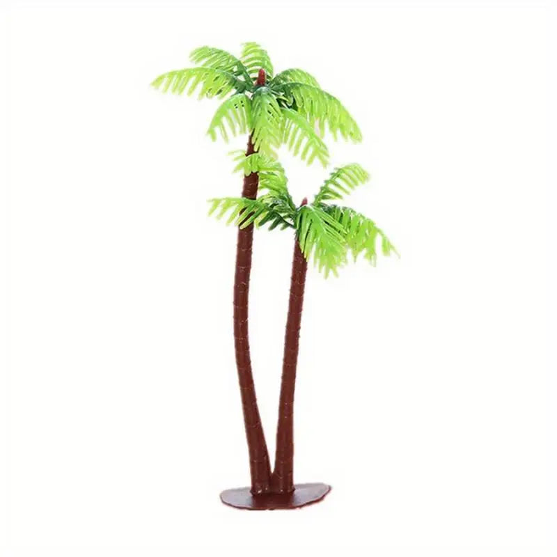 5-Pack Mini Coconut Palm Trees Fish Tank Aquarium Decor Aquarium Decoration Babs