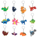 12pcs Cartoon Dinosaur Keychains Kids Birthday Party Favors Kids Party Favors Babs 12Pcs