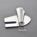 Rolled Hem Presser Foot 3–10mm Stainless Steel Universal Sewing Sewing Presser Foot Babs 10 mm