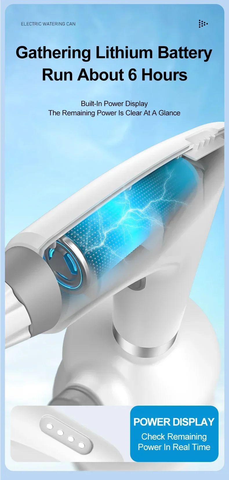 USB Electric Plant Fogger & Portable Garden Spray Bottle Electric Garden Sprayer Babs