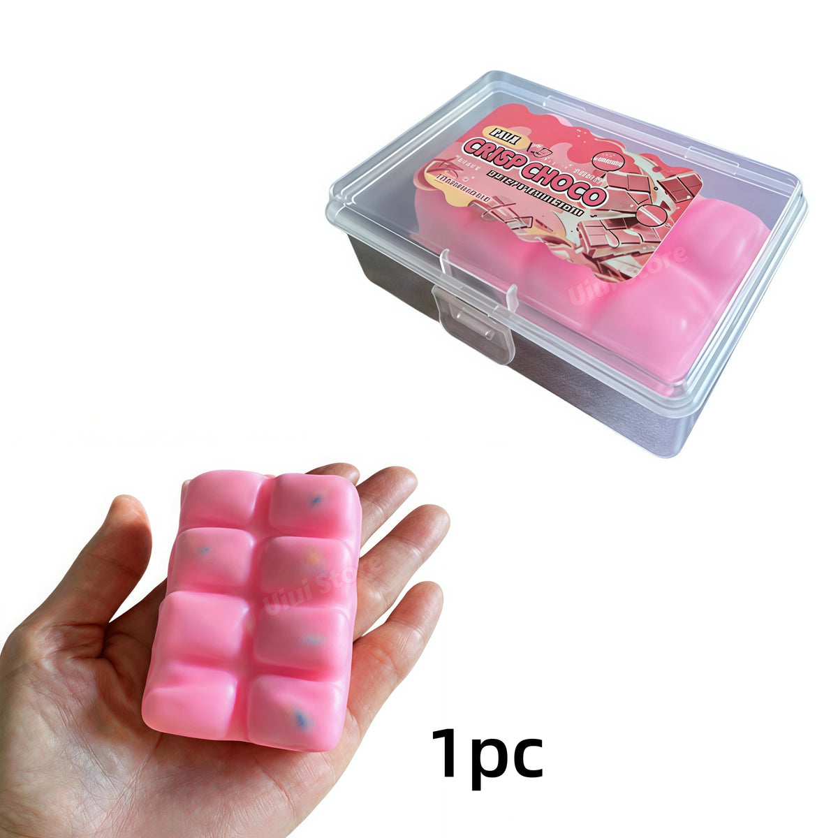 Chocolate Wax Cracking Squishy Cat Paw Donut Fidget Ball Squishy Fidget Toy Babs 1pc