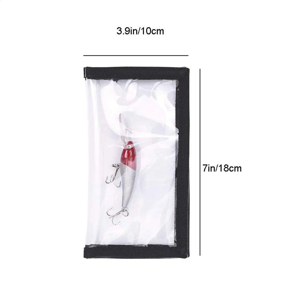 Clear PVC Fishing Lure Covers – Hook & Bait Protection Wraps Fishing Lure Cover Babs
