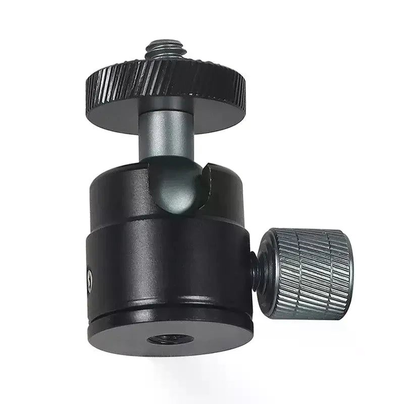 Mini Ball Head 1/4" Screw 360° Swivel Mount for Camera Tripod Camera Ball Head Mount Babs