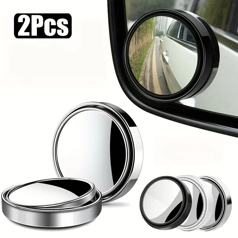 360° HD Blind Spot Car Rearview Mirrors – 2-Piece Set Blind Spot Mirror Babs