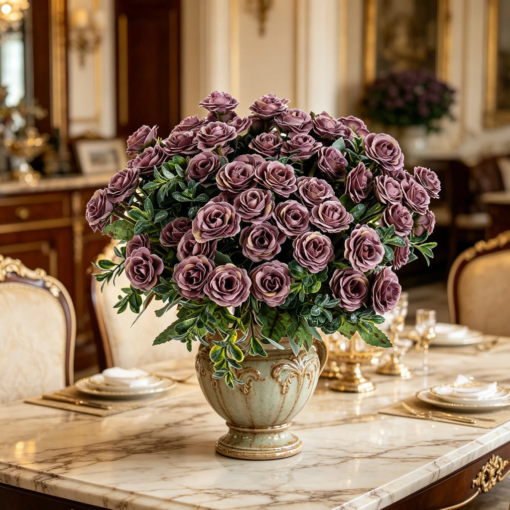 Artificial Silk Rose Bouquet for Weddings, Home & DIY Gifts Artificial Silk Flowers Babs