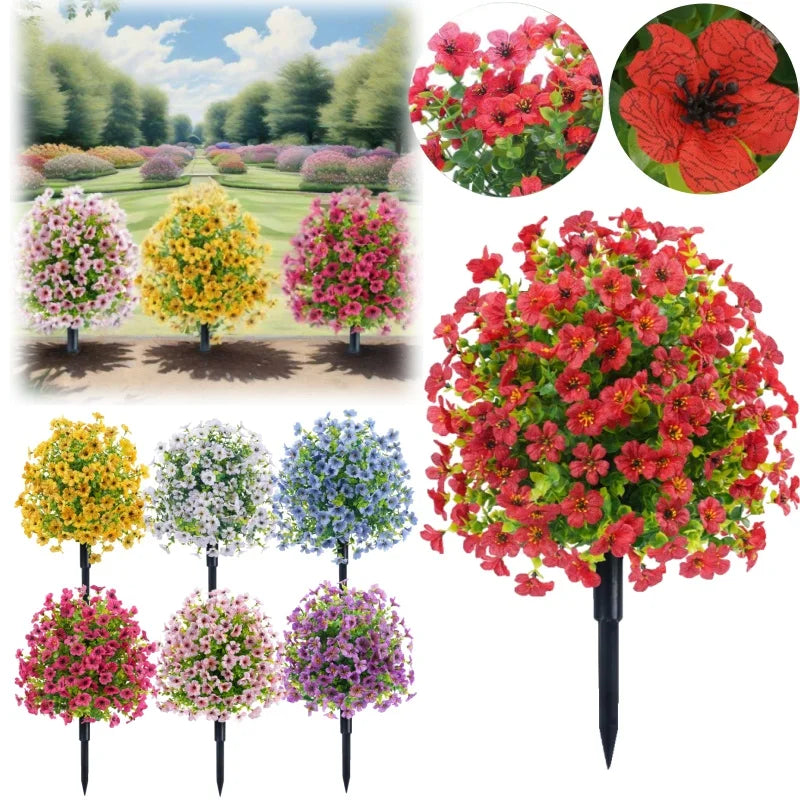 Artificial Eucalyptus Fake Flowers Wedding & Home Décor Bouquet Artificial Floral Decor Babs