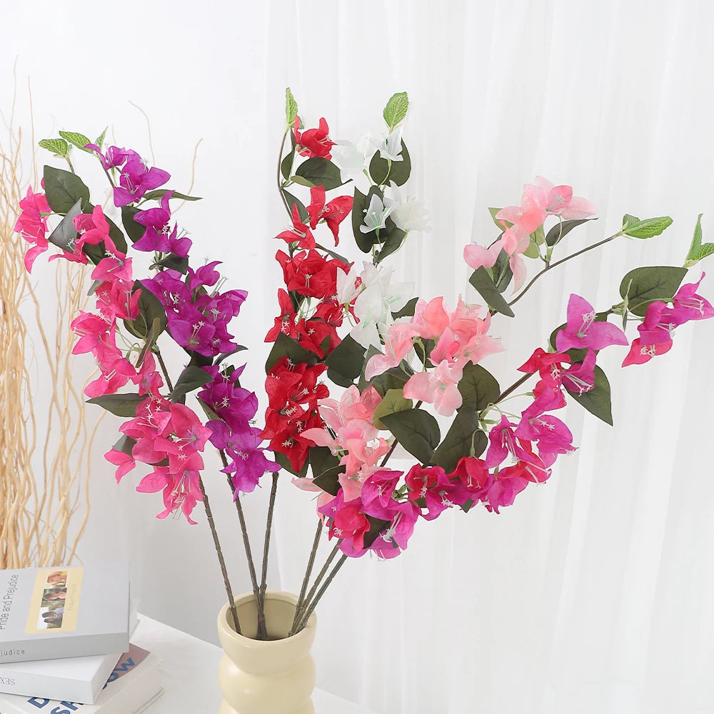 78cm Artificial Silk Butterfly Rose Flower | Home & Wedding Decor Artificial Silk Flowers Babs