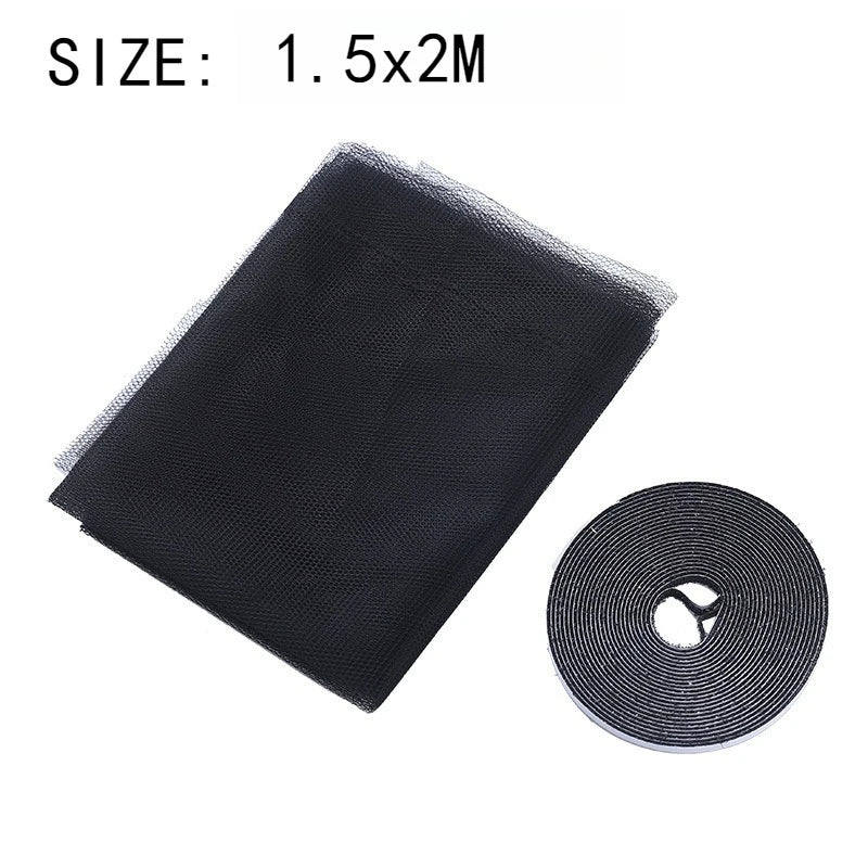 DIY Self-Adhesive Window Screen Anti-Insect Mesh Net 1.5×2M Window Screen Mesh Babs