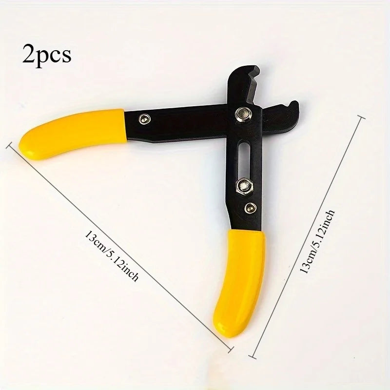 2pcs Jewelry Making Pliers – Chain Clamp & Bag Chain Tool Set Jewelry Making Pliers Babs 2pcs
