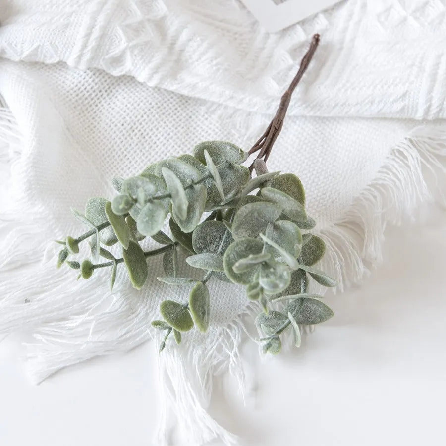 Artificial Eucalyptus Leaf Sprigs – Wedding & Home Décor Artificial Greenery Sprigs Babs green 3 pcs