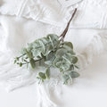 Artificial Eucalyptus Leaves – Faux Greenery for Wedding & Home Artificial Greenery Stems Babs green 4 pcs