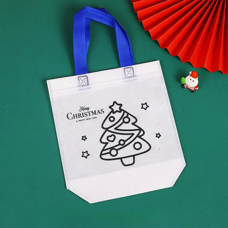 Kids DIY Coloring Graffiti Bag with Markers – Creative Gift Kids Craft Gift Set Babs Tree 10PCS