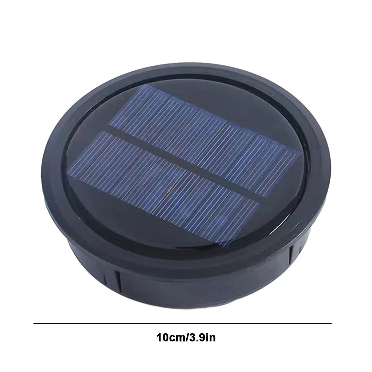 Solar Lantern Replacement Top 7CM & 10CM – LED Solar Lid Solar Lantern Lid Babs