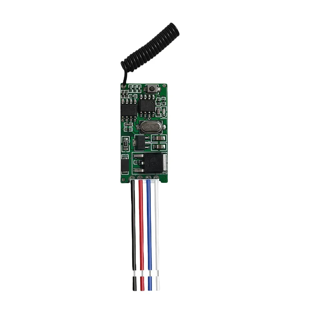 433MHz RF Wireless Relay Receiver & Remote Switch DC 3.6V–24V RF Relay Receiver Babs 1Receiver
