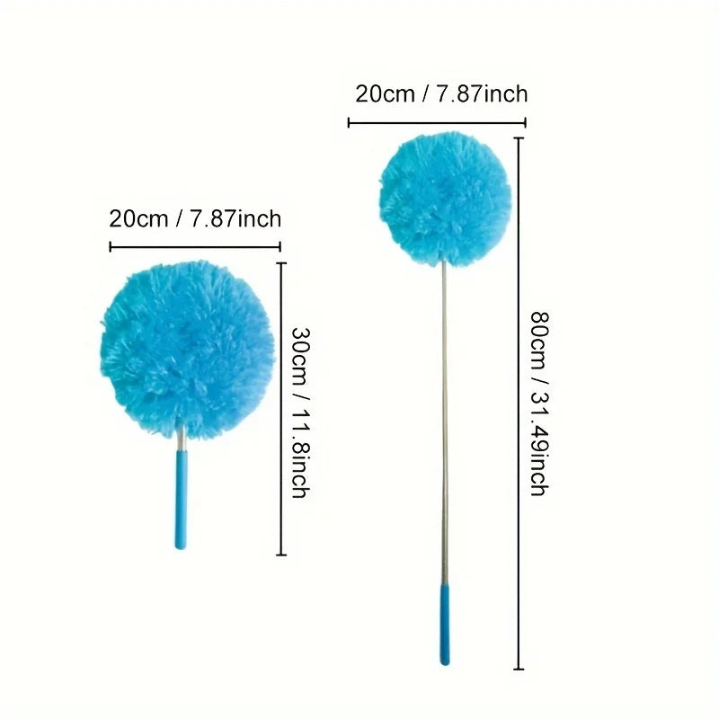 Microfiber Telescopic Duster – Washable, Reusable, Extendable Telescopic Duster Babs