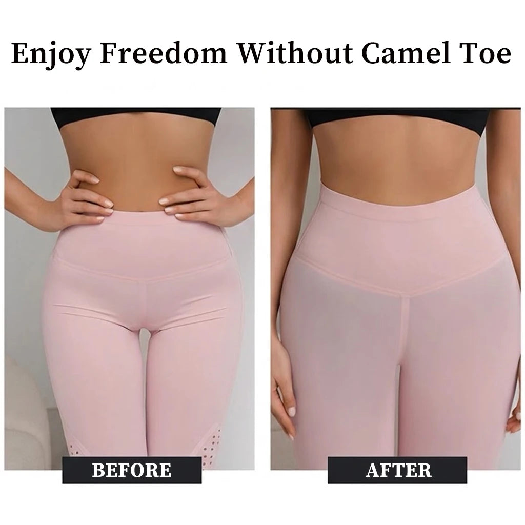 3-Pack Seamless Camel Toe Proof Thongs for Gym & Leggings Women's Seamless Thongs Babs