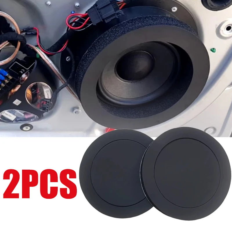 2pcs 6.5" Car Door Speaker Foam Bass Ring Sound Insulation Pad Car Speaker Foam Ring Babs