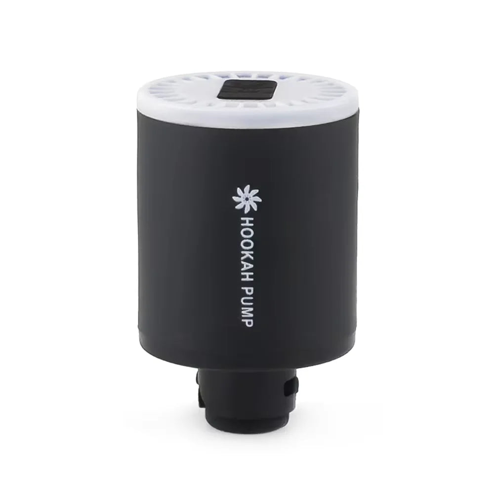 Electronic Hookah Pump USB Rechargeable Shisha Starter LED Light Hookah Pump Accessory Babs Black