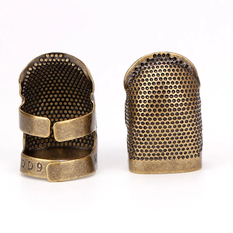 Adjustable Vintage Copper Thimble Ring for Sewing & Embroidery Sewing Thimble Ring Babs
