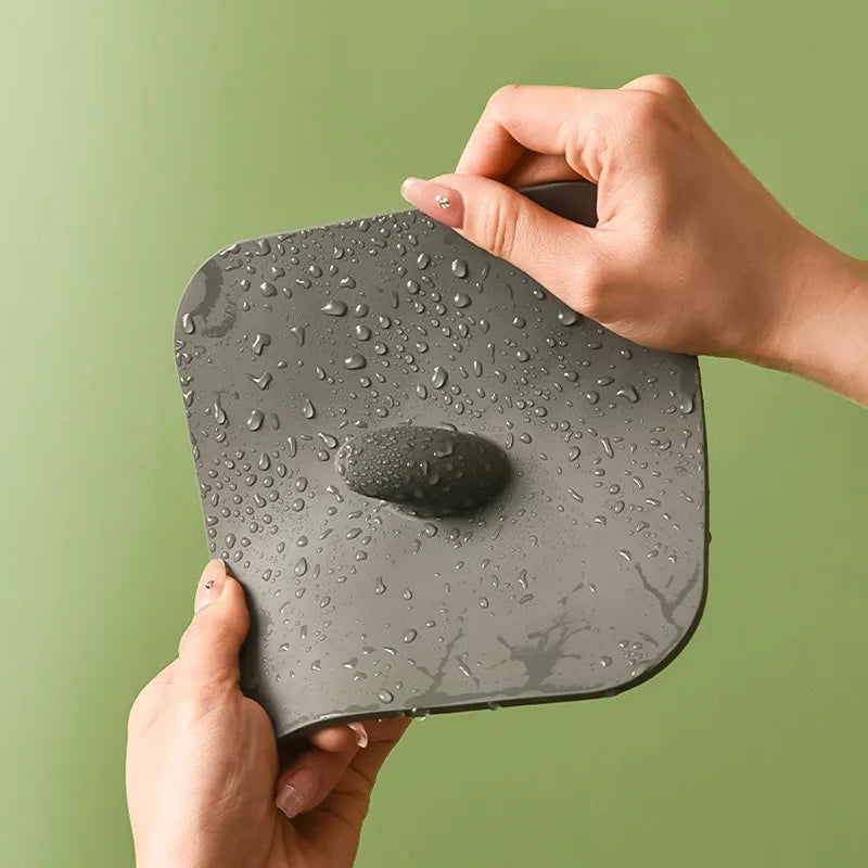 Silicone Shower Drain Cover – Hair Catcher & Insect Guard Drain Cover Babs